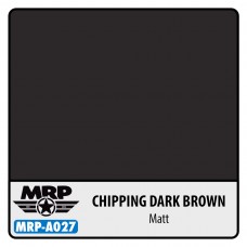 MRP-A027  CHIPPING DARK BROWN MATT 