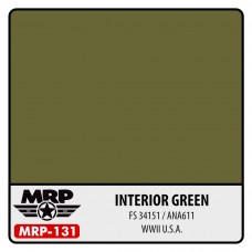 MRP-131  INTERIOR GREEN ANA 611 / FS 34151 MRP-131  INTERIOR GREEN ANA 611 / FS 34151