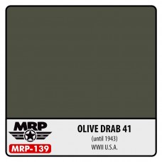 MRP-139 OLIVE DRAB 41 MRP-139 OLIVE DRAB 41