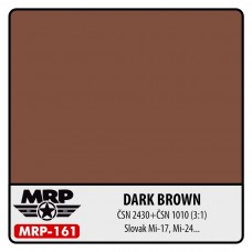 MRP-161  DARK  BROWN   ČSN 2430/ČSN 1010 MRP-161  DARK  BROWN   ČSN 2430/ČSN 1010