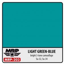 MRP-203  LIGHT GREEN - BLUE  SU-34
