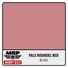 MRP-231  PALE ROUNDEL RED  BS 454 MRP-231  PALE ROUNDEL RED  BS 454