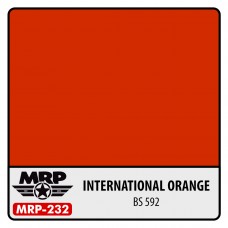 MRP-232  INTERNATIONAL ORANGE  BS 592 MRP-232  INTERNATIONAL ORANGE  BS 592